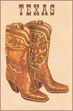 Load image into Gallery viewer, Postcard TX-983 Fancy Cowboy Boots