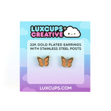 Load image into Gallery viewer, Butterfly Earrings