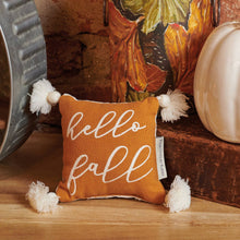 Load image into Gallery viewer, Hello Fall Mini Pillow