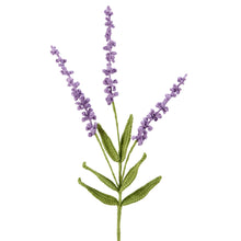 Load image into Gallery viewer, Lavender Crochet Flower