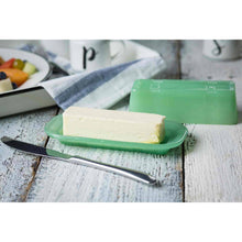 Load image into Gallery viewer, Jadeite Glass Collection Butter Dish (Holds 1 Stick)