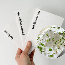 Load image into Gallery viewer, Mockingbird Plantable Greeting Card