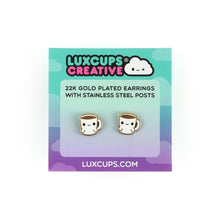Load image into Gallery viewer, Coffee Cuties Earrings