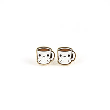 Load image into Gallery viewer, Coffee Cuties Earrings