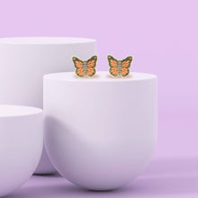 Load image into Gallery viewer, Butterfly Earrings