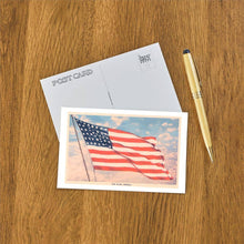 Load image into Gallery viewer, God Bless America, Flag Postcard