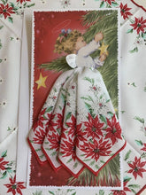 Load image into Gallery viewer, Christmas Angel Hankie Greeting Card: Holly
