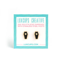 Load image into Gallery viewer, Coffin Earrings
