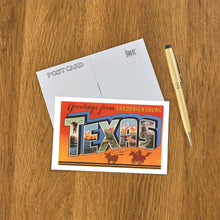 Load image into Gallery viewer, Greetings from Fredericksburg, Texas Postcard
