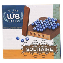 Load image into Gallery viewer, Marble Solitaire Wooden Travel Game - 5 inches
