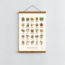 Load image into Gallery viewer, German Christmas Traditions / Poster Art Print: 12x18 - Standard (Arch B) / Print Only
