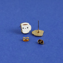 Load image into Gallery viewer, Coffee Cuties Earrings
