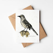 Load image into Gallery viewer, Mockingbird Plantable Greeting Card
