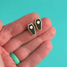 Load image into Gallery viewer, Coffin Earrings
