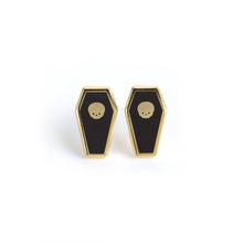 Load image into Gallery viewer, Coffin Earrings
