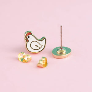 Chicken Or The Egg Earrings