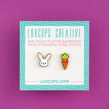 Load image into Gallery viewer, Hungry Bunny Earrings

