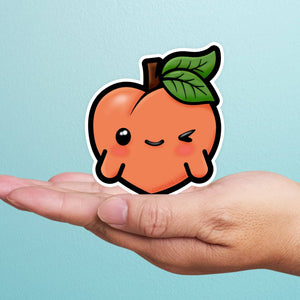 Peachy Sticker