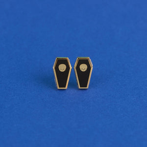Coffin Earrings