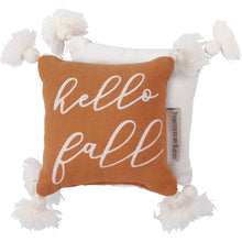 Load image into Gallery viewer, Hello Fall Mini Pillow

