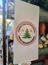 Load image into Gallery viewer, Frohliche Weihnachten Tea Towel
