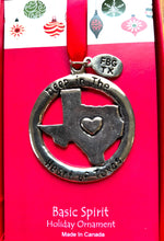 Load image into Gallery viewer, Pewter Ornament Deep in the Heart
