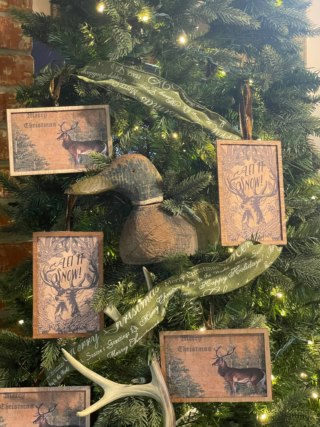 Christmas Deer Ornaments