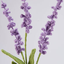 Load image into Gallery viewer, Lavender Crochet Flower
