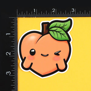Peachy Sticker