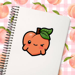 Peachy Sticker
