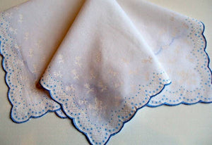 100% Cowgirl Keepsake Hanky Card: Pink Trim