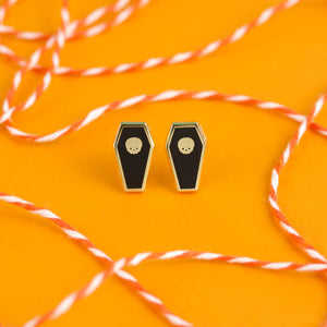 Coffin Earrings